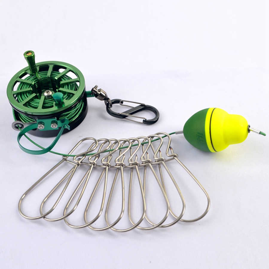 Fishing Stringer Stainless Ste - đánh giá và giá Fishing Equipment Cheap
