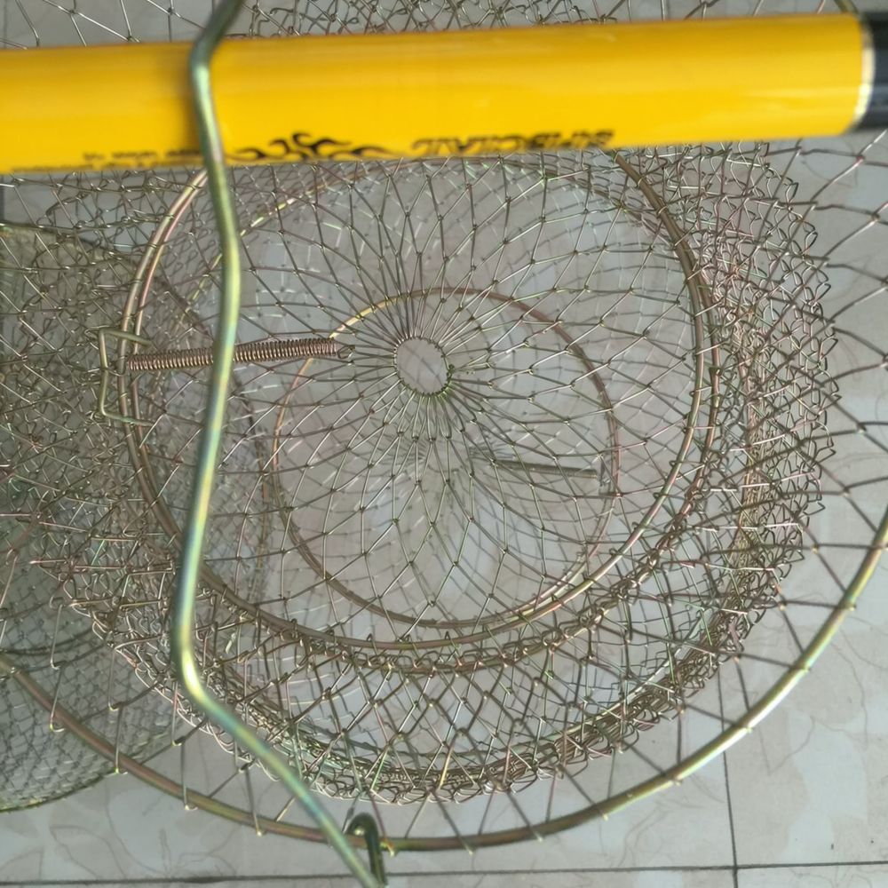 Metal Fishing Basket Foldable  - đánh giá và giá Fishing Equipment Essentials