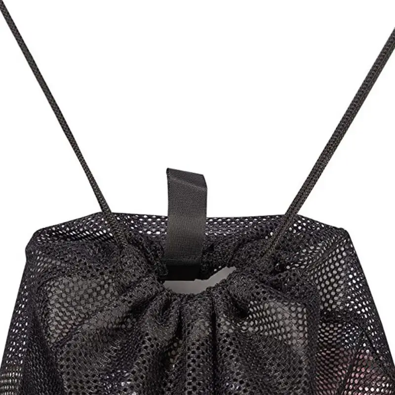 Mesh backpack with rope, quick - đánh giá và giá Fishing Equipment Bag