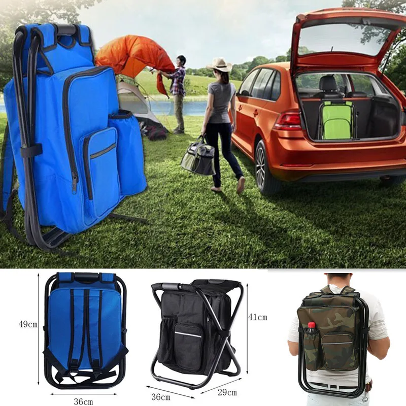 2 in 1 Folding Fishing Chair B - đánh giá và giá Fishing Equipment Bag