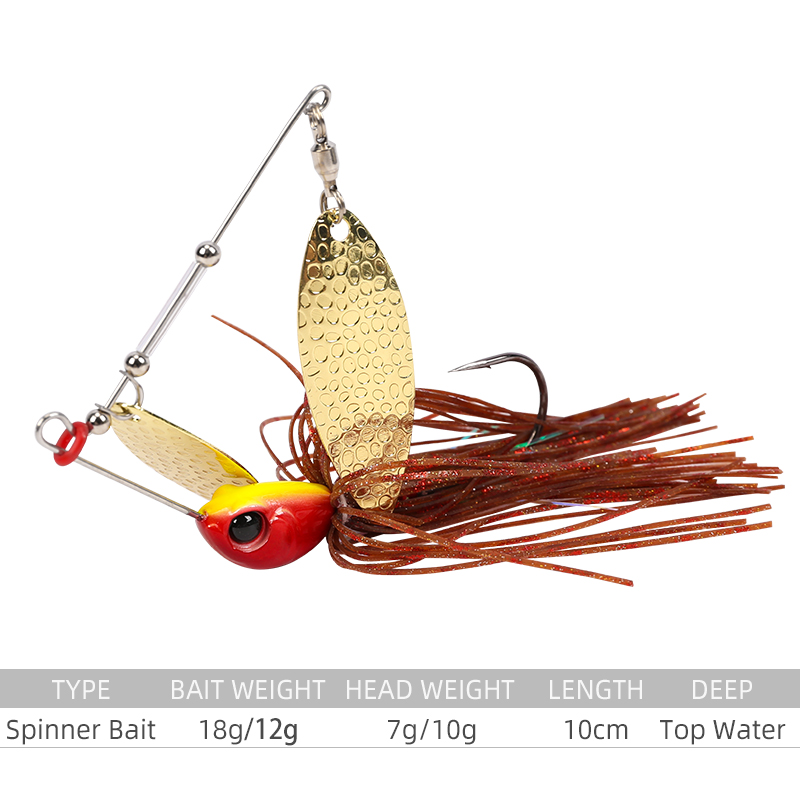 TSURINOYA Spinner Mồi Buzzbait - đánh giá và giá Fishing Equipment Brands
