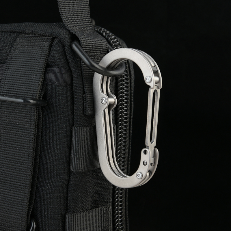 Titanium Alloy D-Type Carabine - đánh giá và giá Fishing Equipment Carp