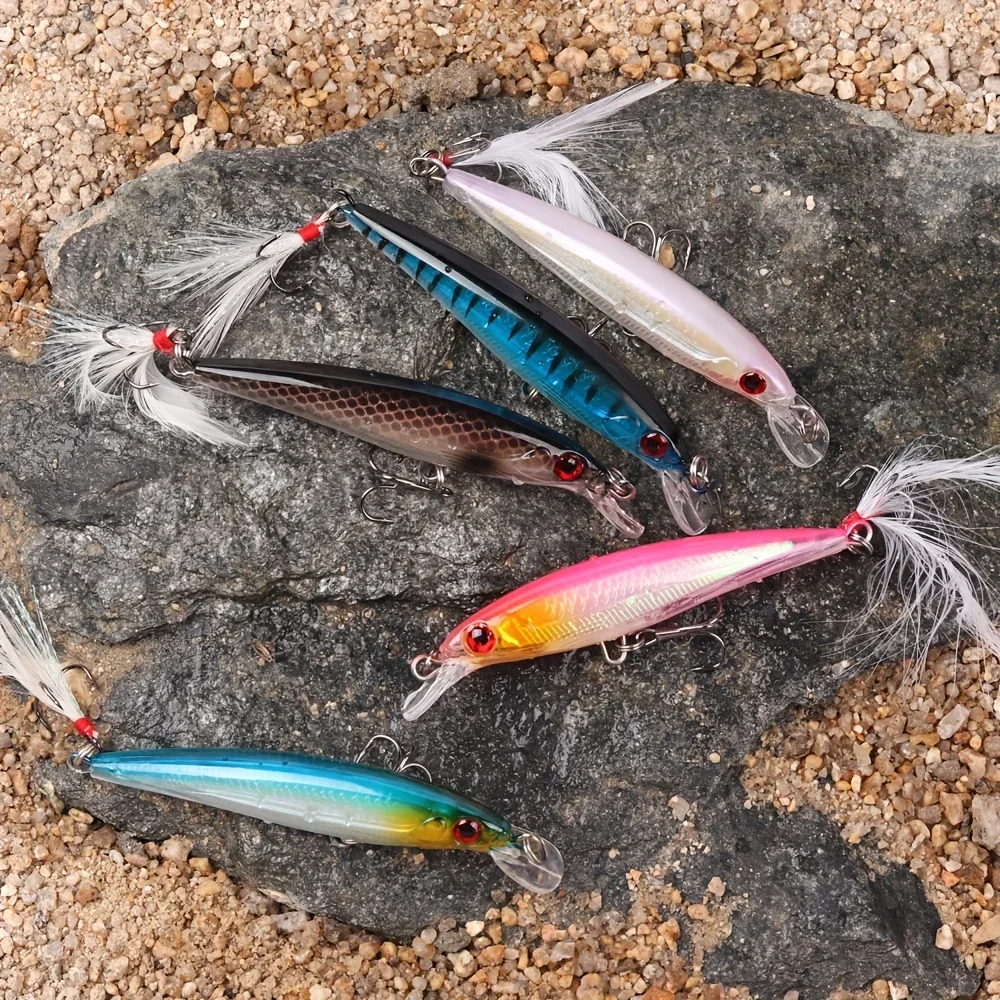 5pcs/box Laser 3D Eyes Bionic  - đánh giá và giá Fishing Equipment Carp
