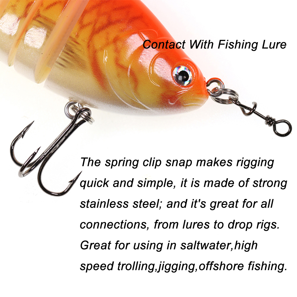 Bimoo 50pcs Stainless Steel Qu - đánh giá và giá Fishing Equipment Cheap