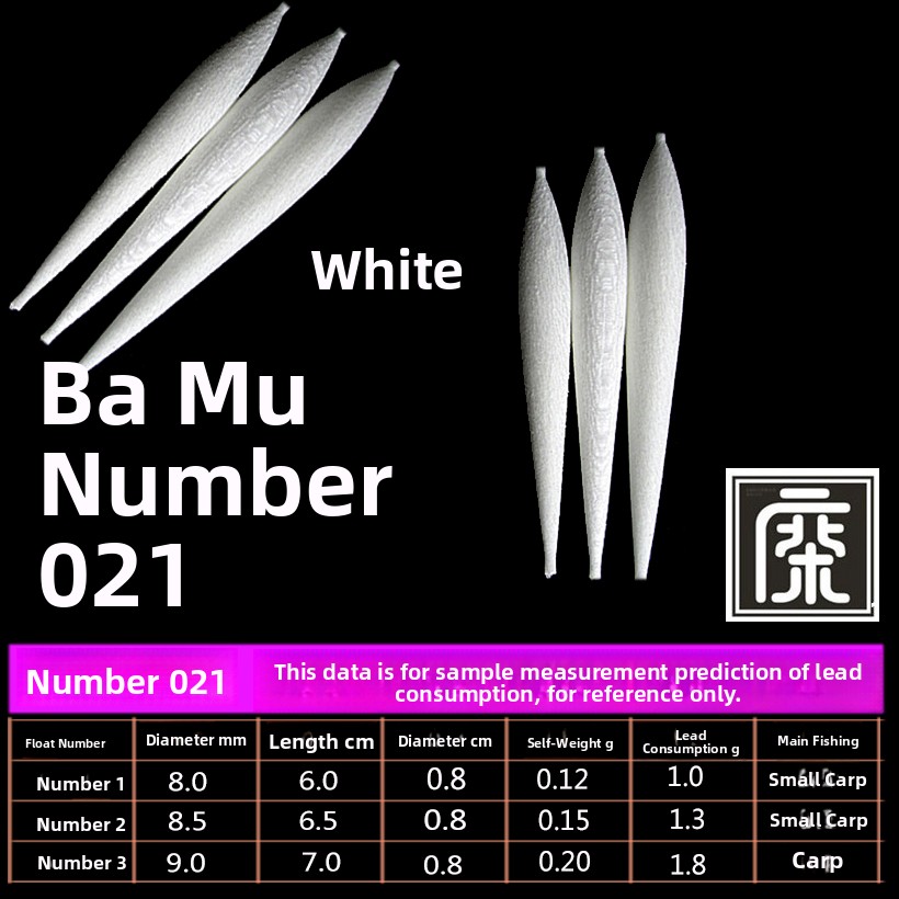 White Basswood Fishing Floats  - đánh giá và giá Fishing Equipment Brands