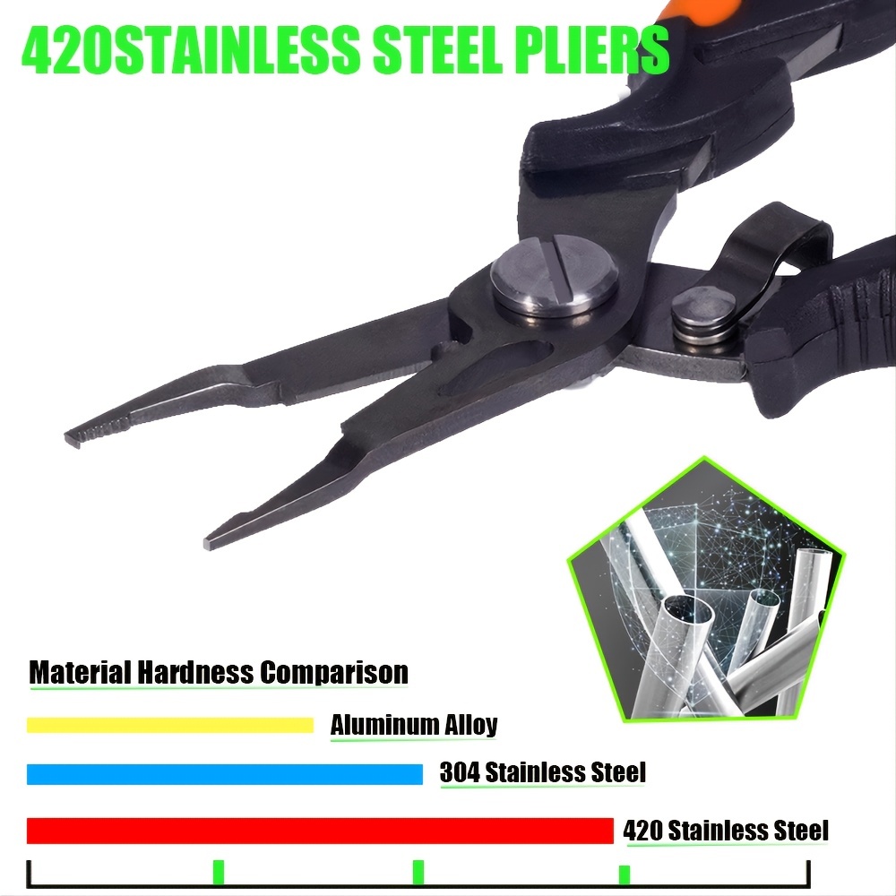 1Pcs Durable Stainless Steel F - đánh giá và giá Fishing Equipment Price