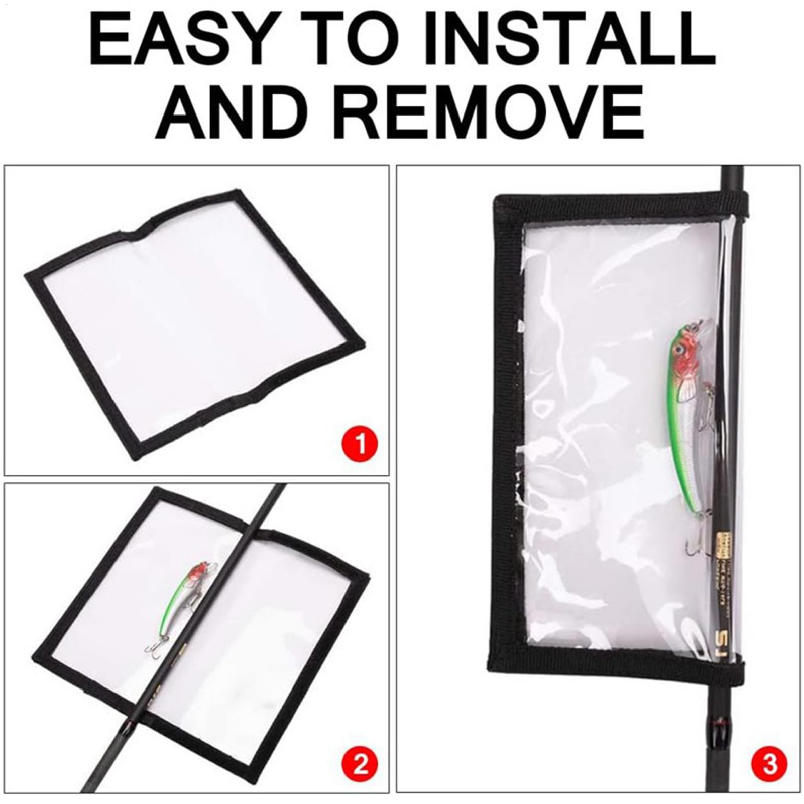 Transparent PVC fishing bait c - đánh giá và giá Fishing Equipment Bag