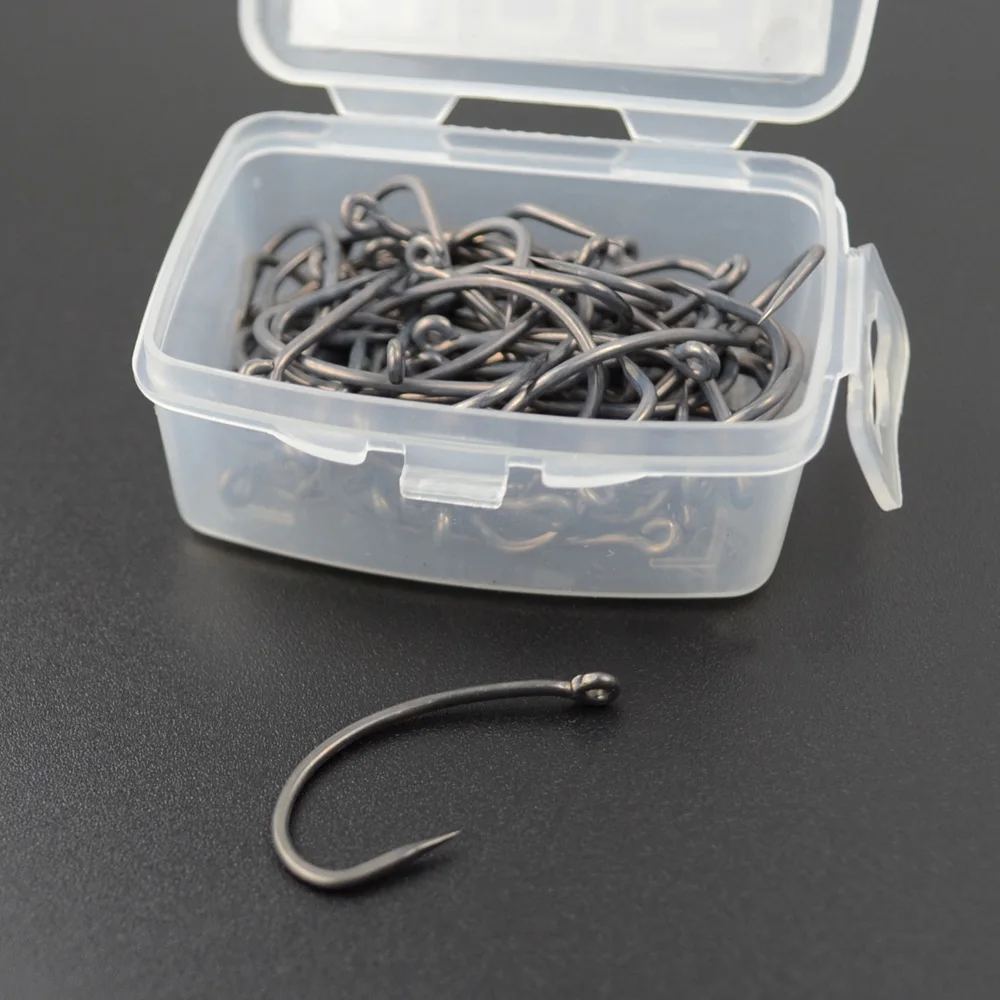 Hirisi 50pcs Barbless Fishing  - đánh giá và giá Fishing Equipment Carp
