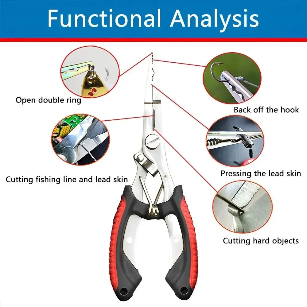 Stainless Steel Fishing Pliers - đánh giá và giá Fishing Equipment Price